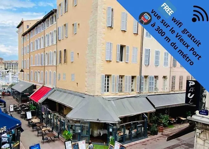 Appart Centre Ville, Vieux Port 65M2