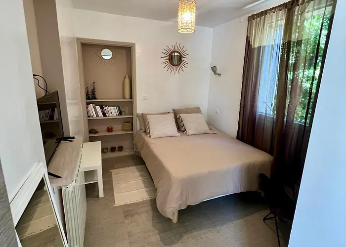 Chambre Prive Avec Piscine ,Parking Et Cuisine Prive