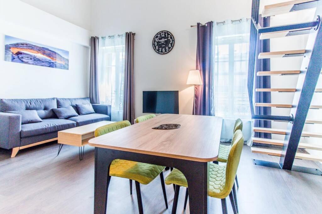 Haussmannien Type Loft, Climatise - Vieux-port-le Panier, Apartment