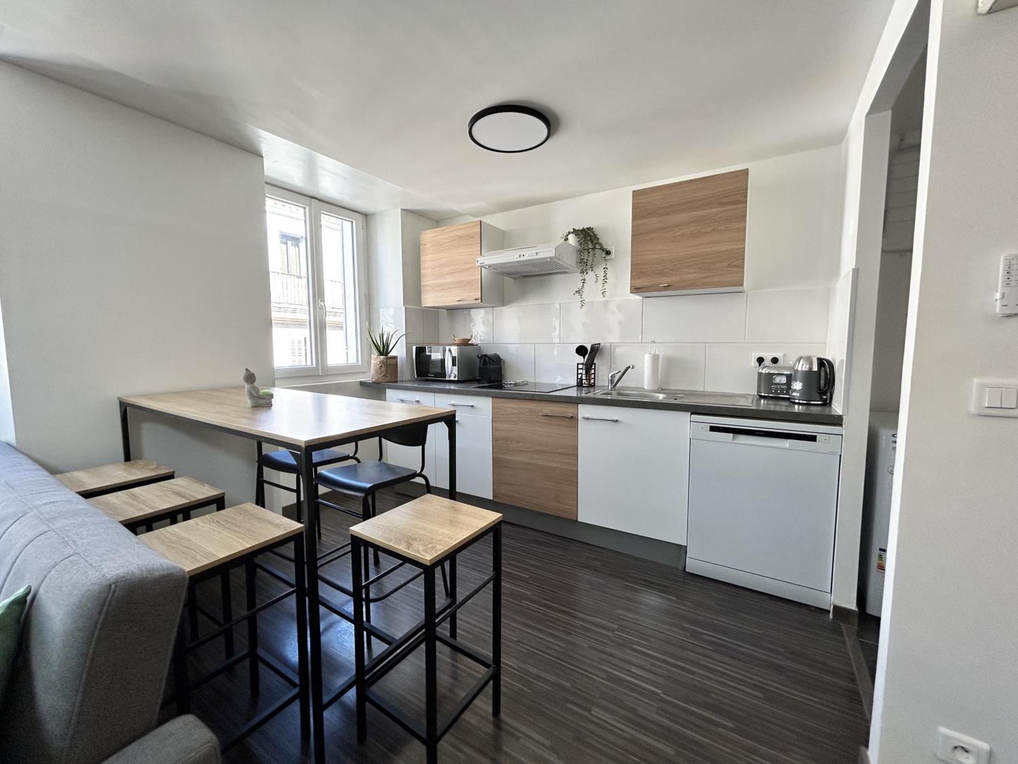 Apartment Mood Ii - Centre - Calme - Duplex - 5 Couchages - Cuisine Complete *