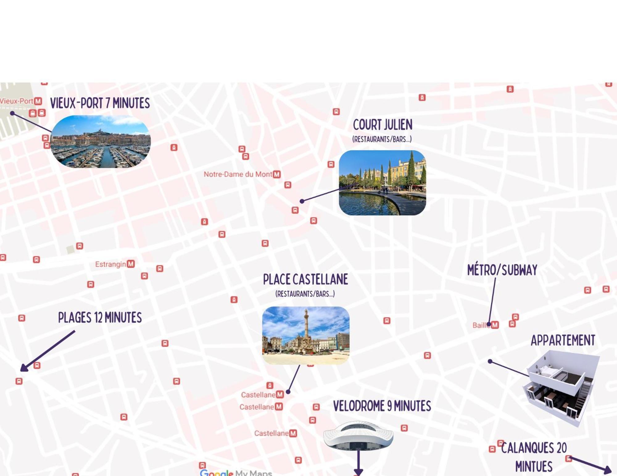 Mood Ii - Centre - Calme - Duplex - 5 Couchages - Cuisine Complete Apartment