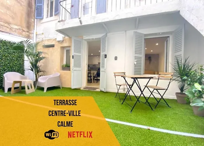 Le ZenTerrasse en villeWifi-Netflix-Calme