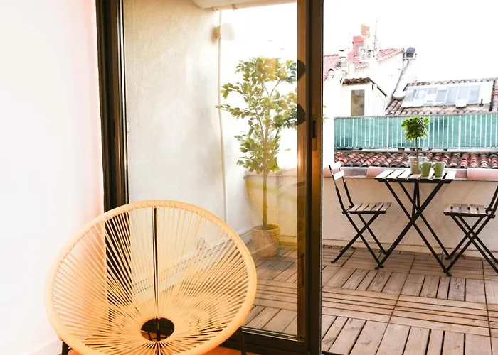 Le Duplex - Terrasse Au Coeur De Marseille Panier