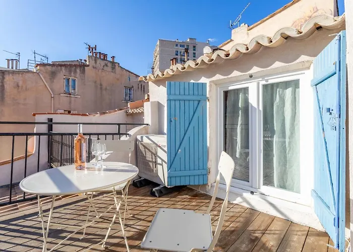 Complexe Les Petits Paniers - 5 Studios - Clim - 16 Pers - Vieux Port