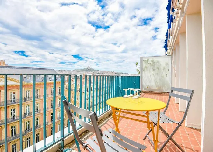 La Canebiere - Appart 2 Chambres Avec Terrasse