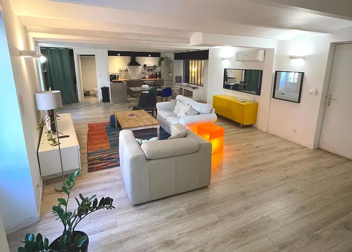 Loft Climatise 113M2 - 6 Personnes - Quartier Du Panier