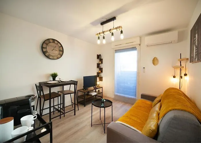 Appartement Climatise Terrasse Parking Gare St Charles