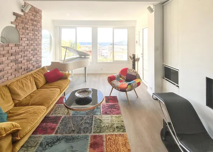 Maison Chaleureuse Au Coeur Des Calanques De Marseille + Jardin.