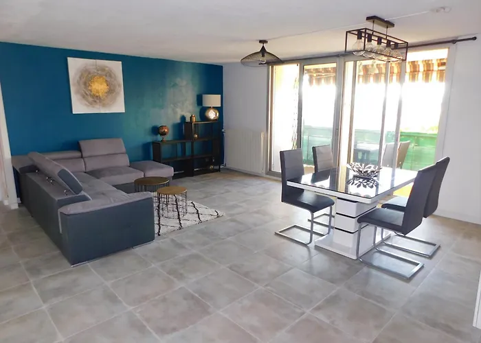 Appartement Climatise Terrasse Parking 8 Couchages