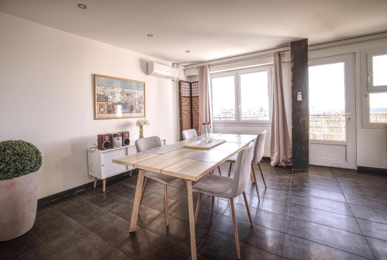 Superbe Loft 60 M² Avec Balcon Vue Sur La Mer Et La Major Apartamento Marselha