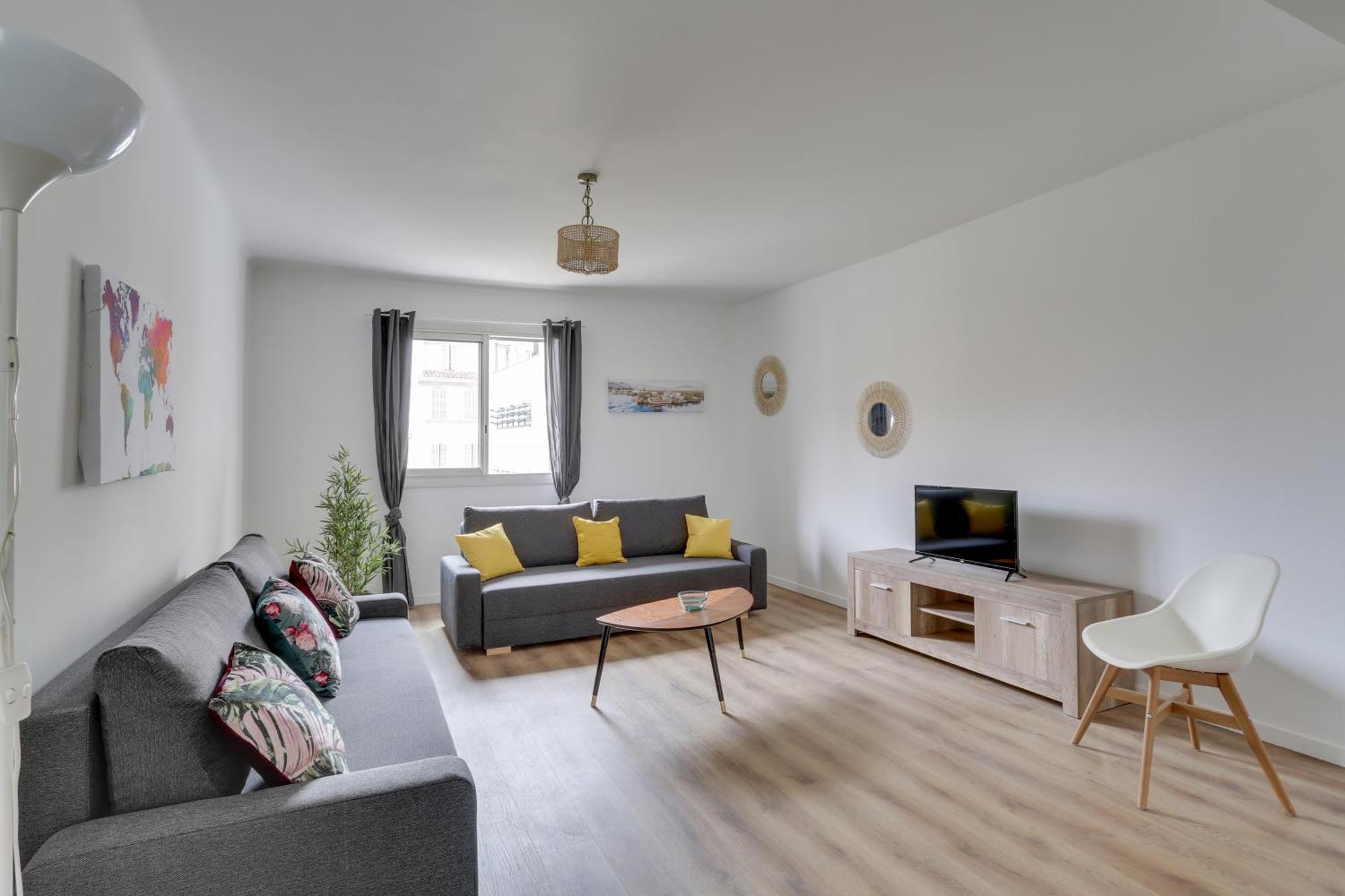 Apartment Magnifique T5 - 12pers - Balcon Et Vieux-port Marseilles