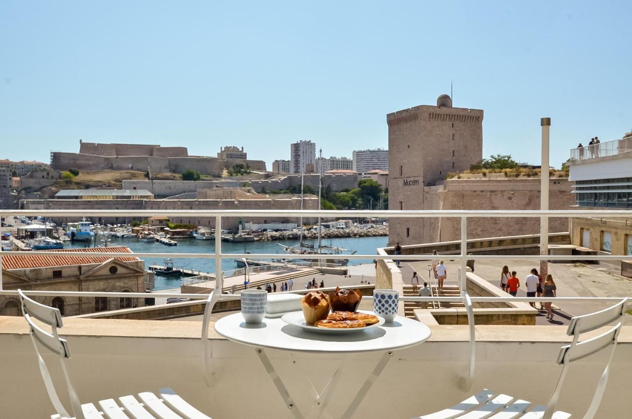 Appartement Massilia Blue - Grand Refait A Neuf Avec Vue Sur Le Vieux Port *