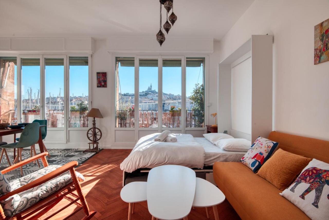 Loge - Super Studio Avec Vue Directe Sur Le Vieux-port