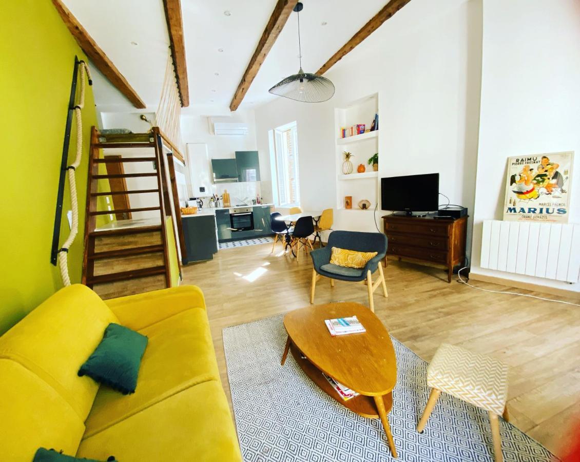 Apartment Vaste Et Loft Climatise Au Coeur De Marseille