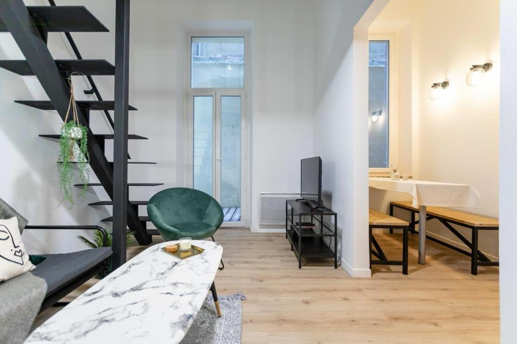 Apartment Grand T4 Avec 3Sdb - Quartier Joliette - Ideal Familles Et Groupes