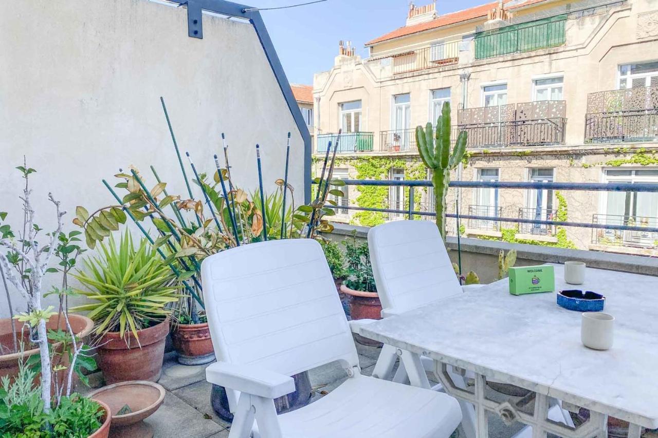 Apartamento Bail Mobilite - Duplex 3 Ch Terrasse Et Parking Marselha