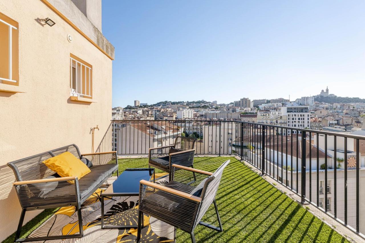 Marseille: Superbe Vue Sur Notre-dame De La Garde * Marsella