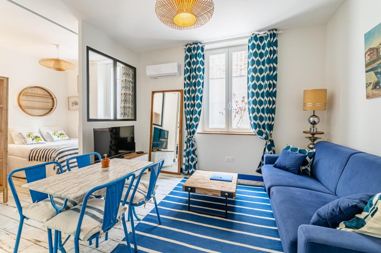 Bleu, 120m Vieux-port Clim Netflix Wifi