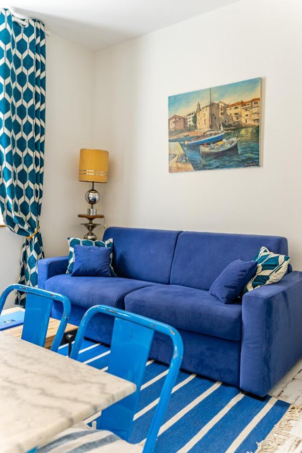 Bleu, 120m Vieux-port Clim Netflix Wifi Appartement Marseille