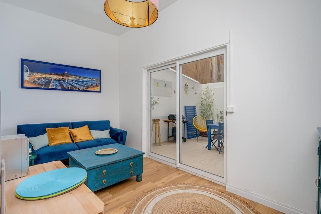 Căn hộ Duplex 4 Pers. Centre Avec Cour Privee Ensoleillee Marseille