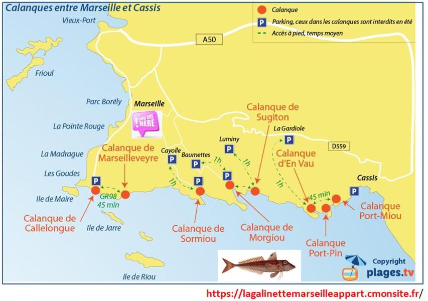 Entre Et Calanques Chez Steph *