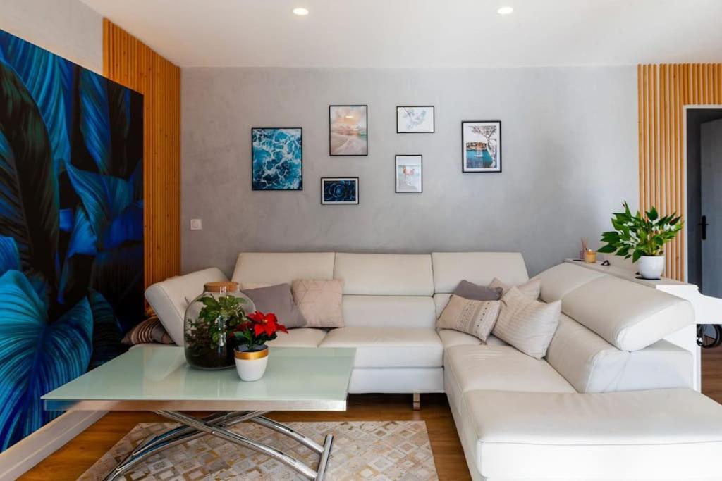 T3 Le Designer 4e-terrasse-climatisation & Netflix Apartamento *