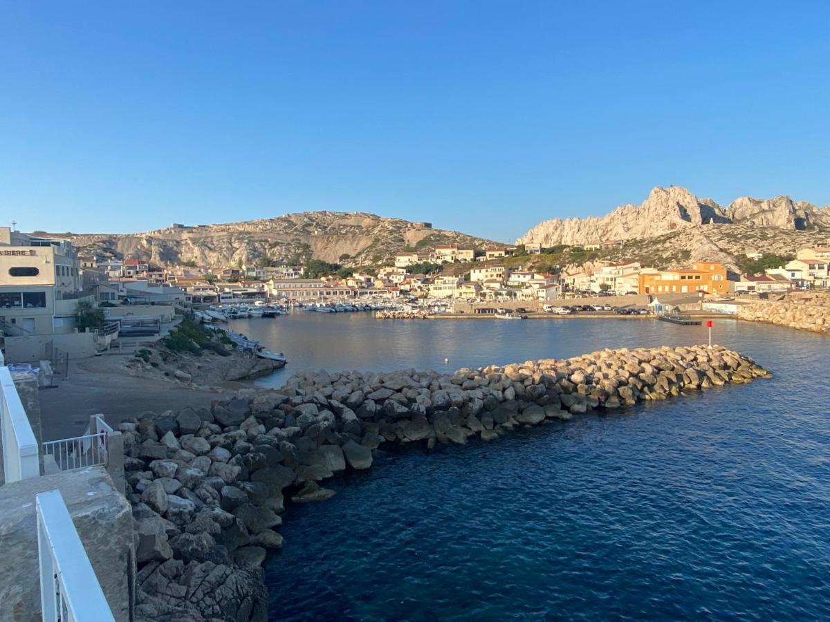 Au Coeur Du Parc National Du Massif Des Calanques, La Flibuste Des Goudes, Maison 2 Chambres, Climatisee, Jardins, Solarium, Proche Plage, Large Vue Ferienhaus