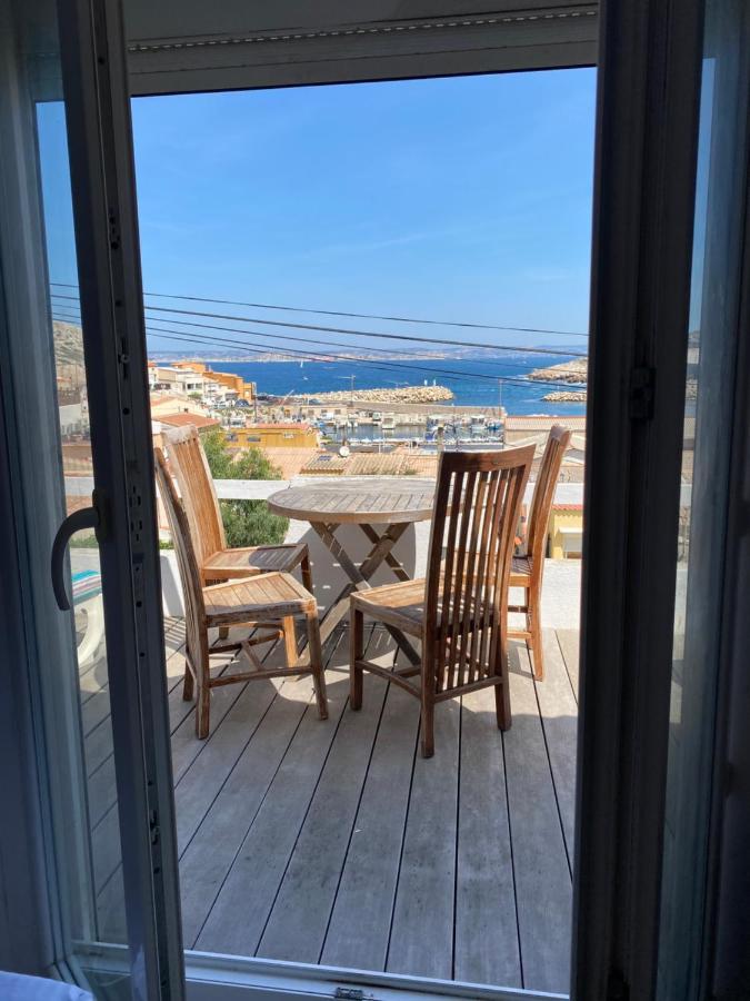 Ferienhaus Au Coeur Du Parc National Du Massif Des Calanques, La Flibuste Des Goudes, Maison 2 Chambres, Climatisee, Jardins, Solarium, Proche Plage, Large Vue Marseilles