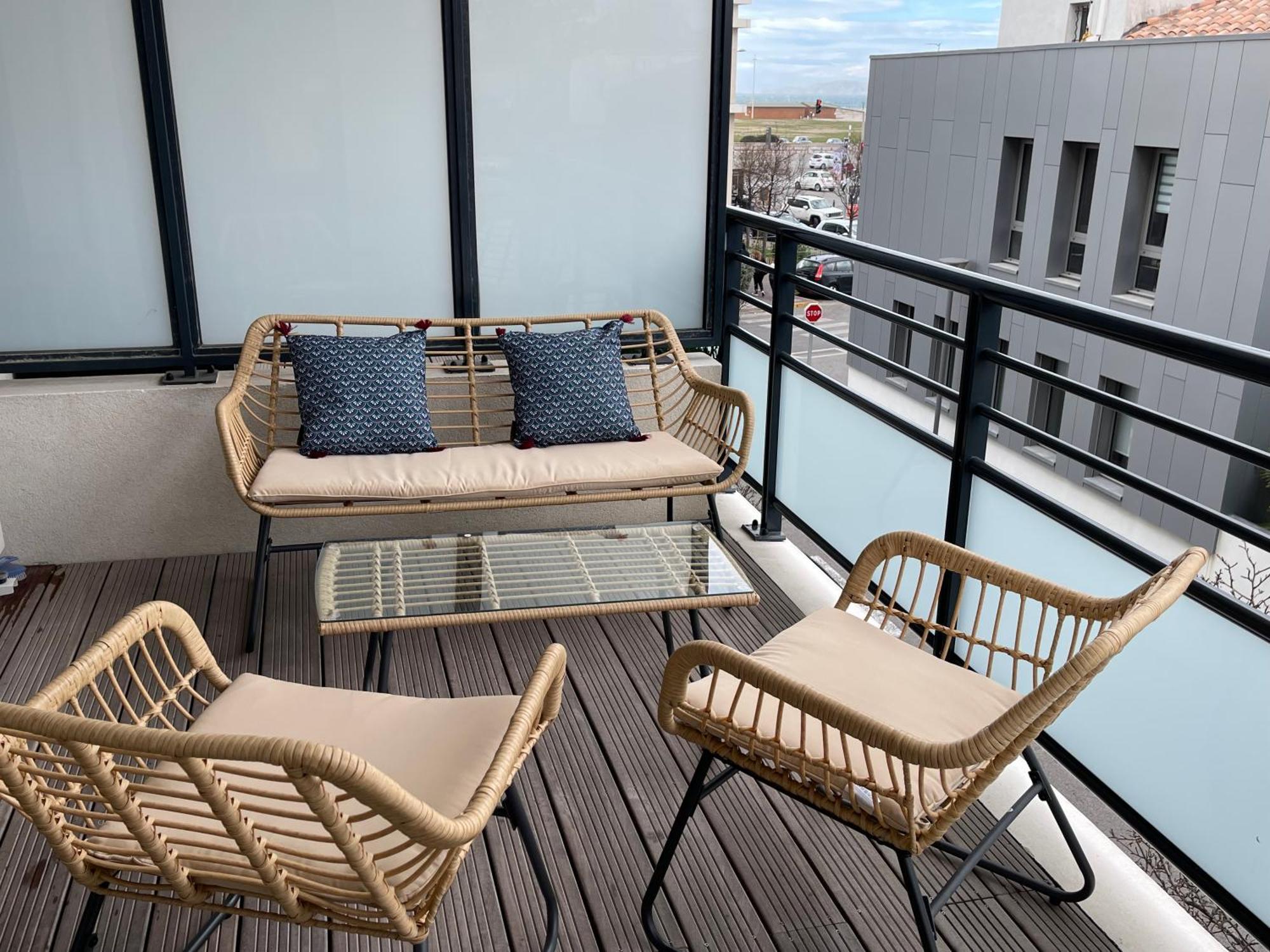 Appartement Prado David - Stade Velodrome - Parc Chanot - Luxury By The Sea *