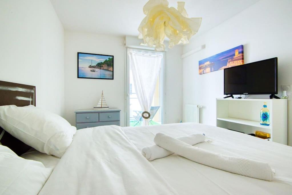 Super T2 Climatise Avec Balcon A Pied Catalan Apartamento
