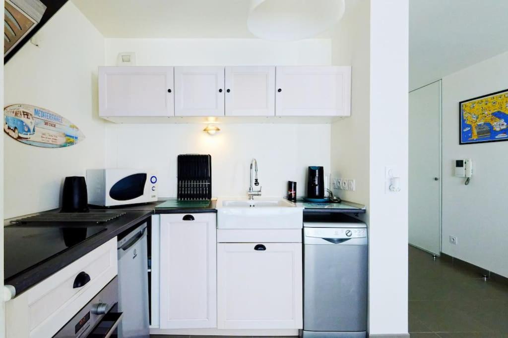 Apartamento Super T2 Climatise Avec Balcon A Pied Catalan Marselha