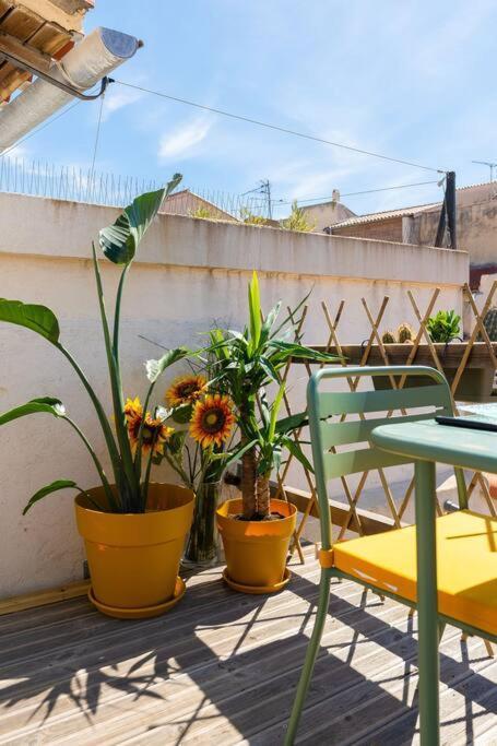 With Sunny Patio In Panier Near Old Port *