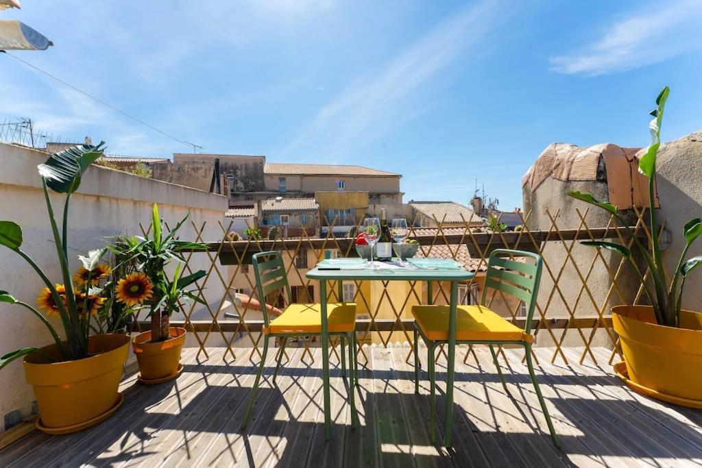 With Sunny Patio In Panier Near Old Port Apartamento *
