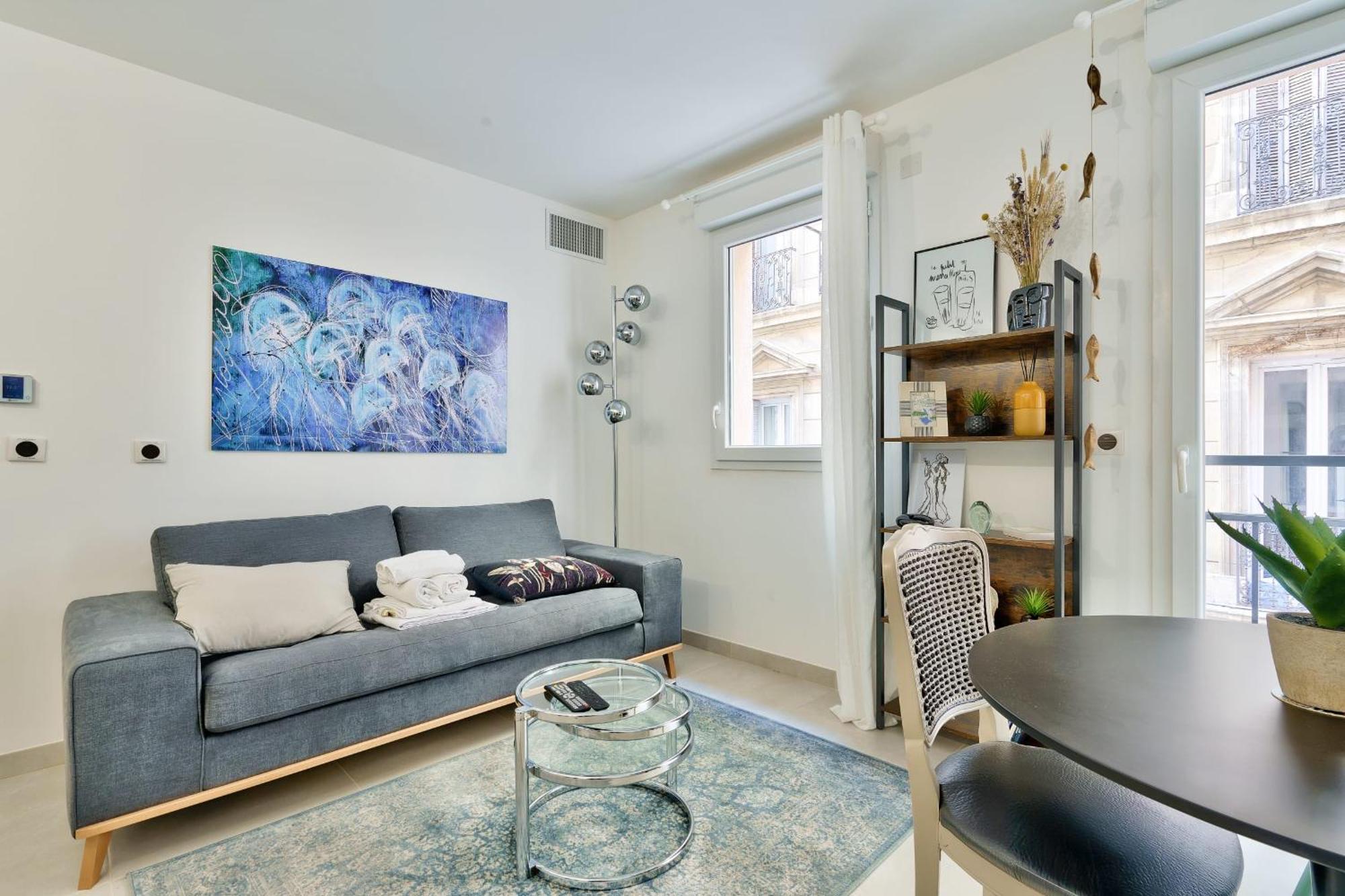 Apartment Appart Avec Parking Et Clim Proche Vieux-port