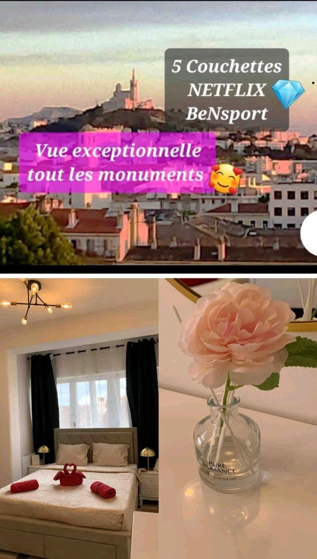 Sublime 2 Pieces Vue Incroyable Et Les Monuments De Apartment Marseille