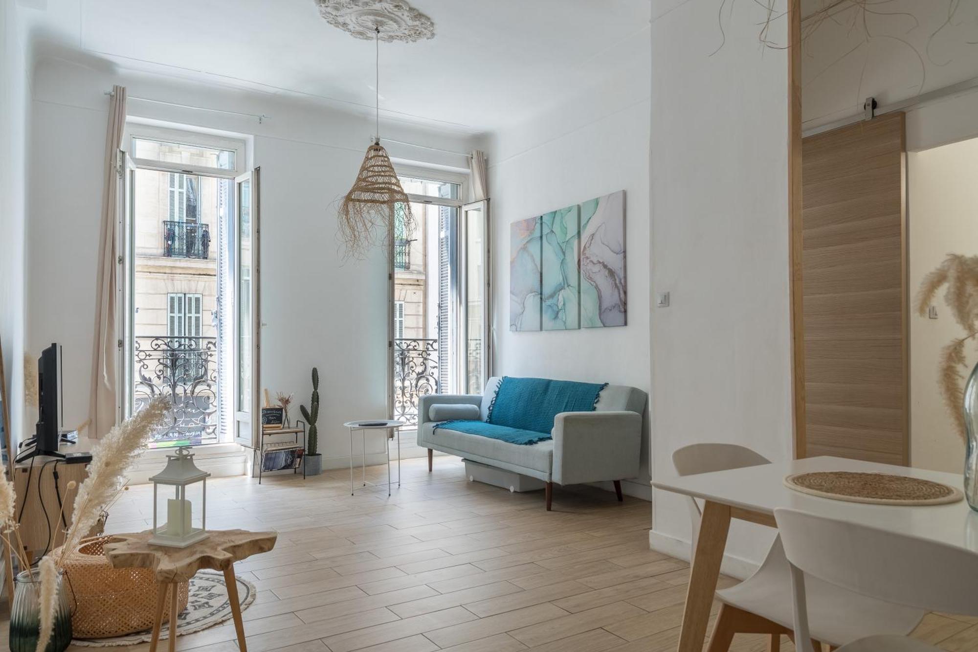 Charmant T2 Haussmanien Centre Apartment Marseille