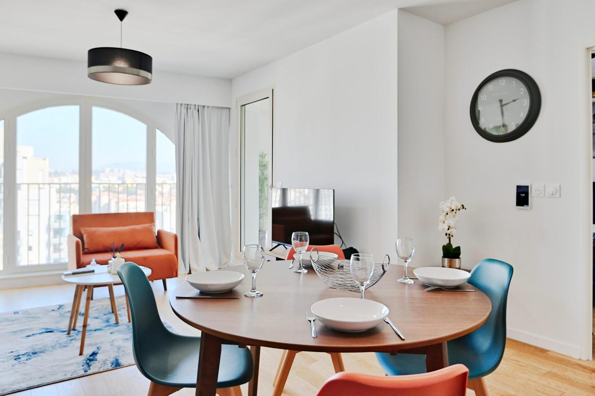 Gaspard Furnished Flat Appartement Marseilles