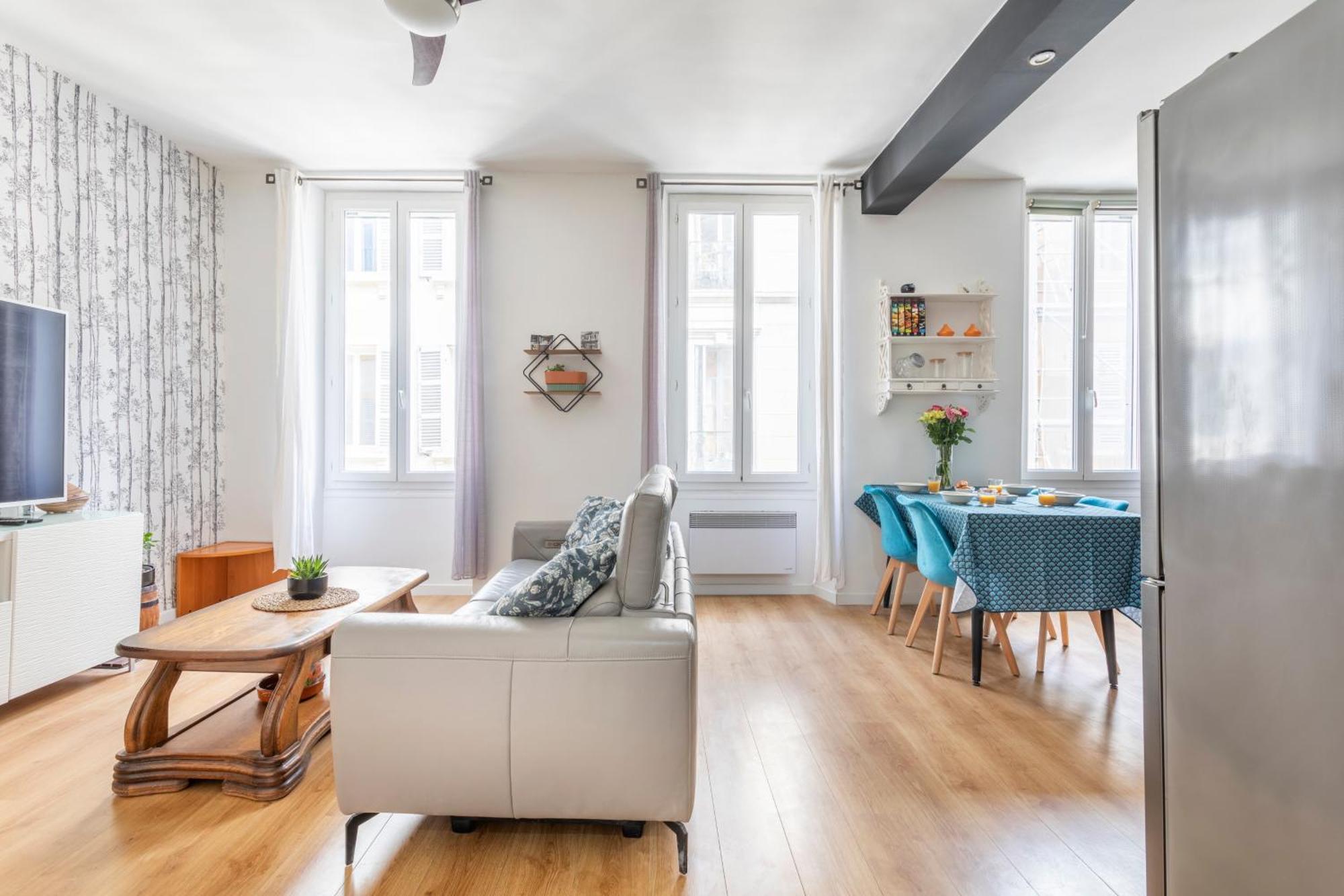 T3 Cosy A Marseille, Proche Vieux-port Et Gare Apartamento Marsella