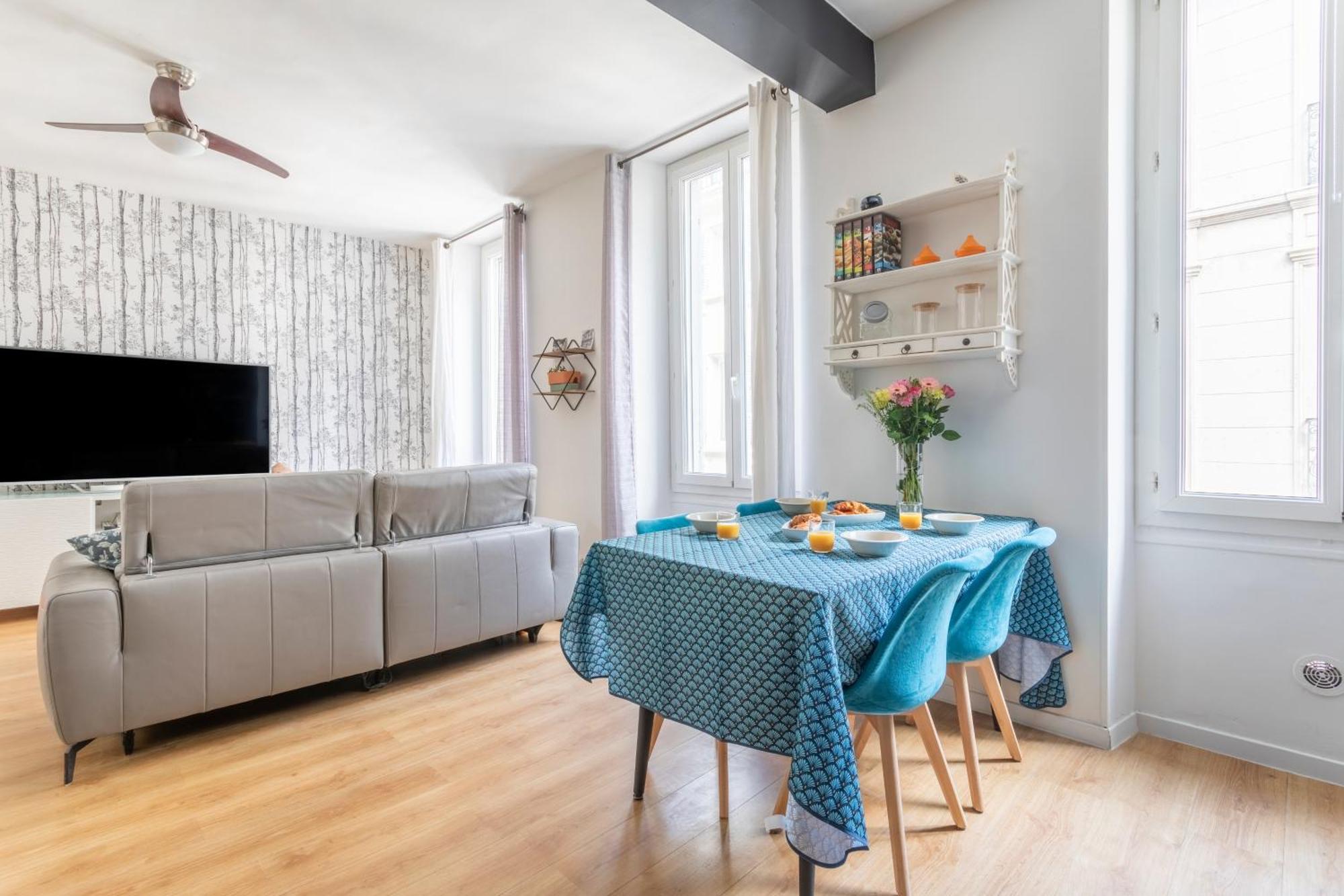 T3 Cosy A Marseille, Proche Vieux-port Et Gare