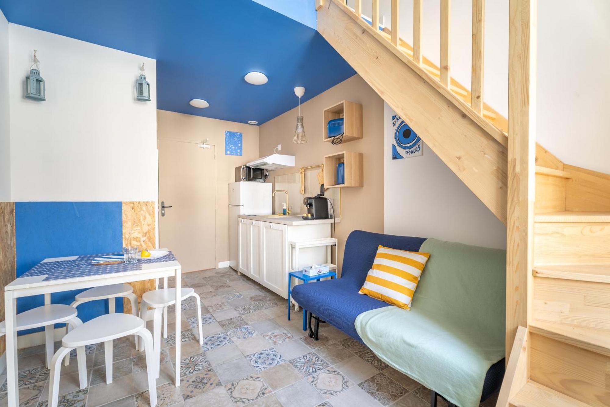 Athenes Olympe Bleu Apartment *