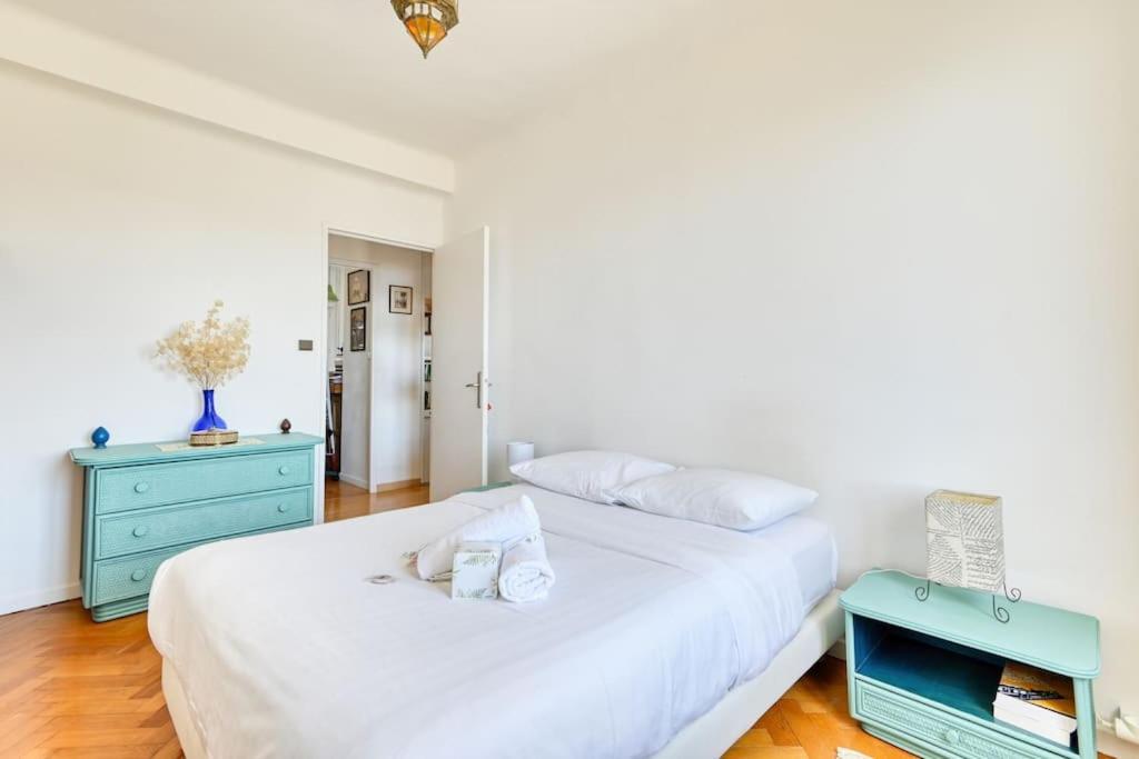 Flots Bleus - Chic T2 Avec Terrasse Et Vue Mer Appartement *