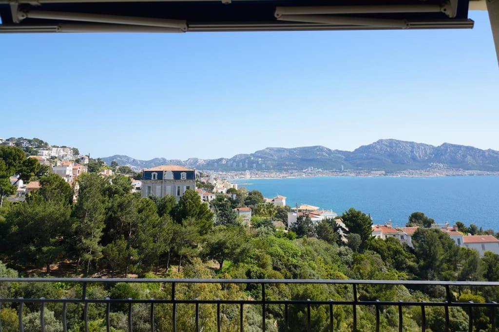 Flots Bleus - Chic T2 Avec Terrasse Et Vue Mer Marseilles