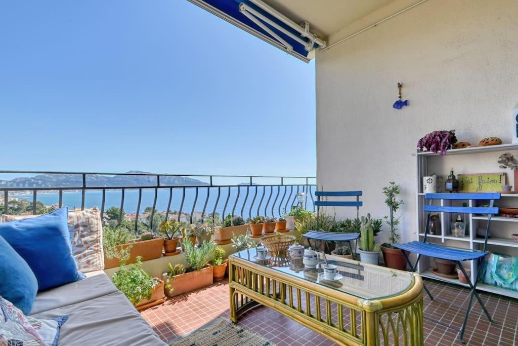 Flots Bleus - Chic T2 Avec Terrasse Et Vue Mer Appartement *