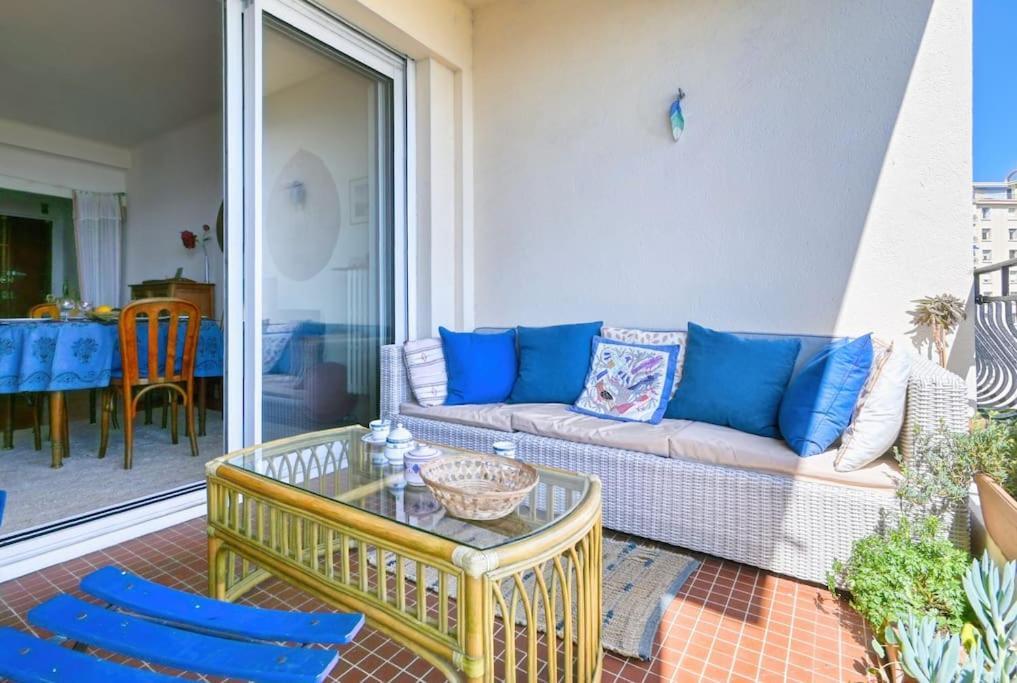 Appartement Flots Bleus - Chic T2 Avec Terrasse Et Vue Mer