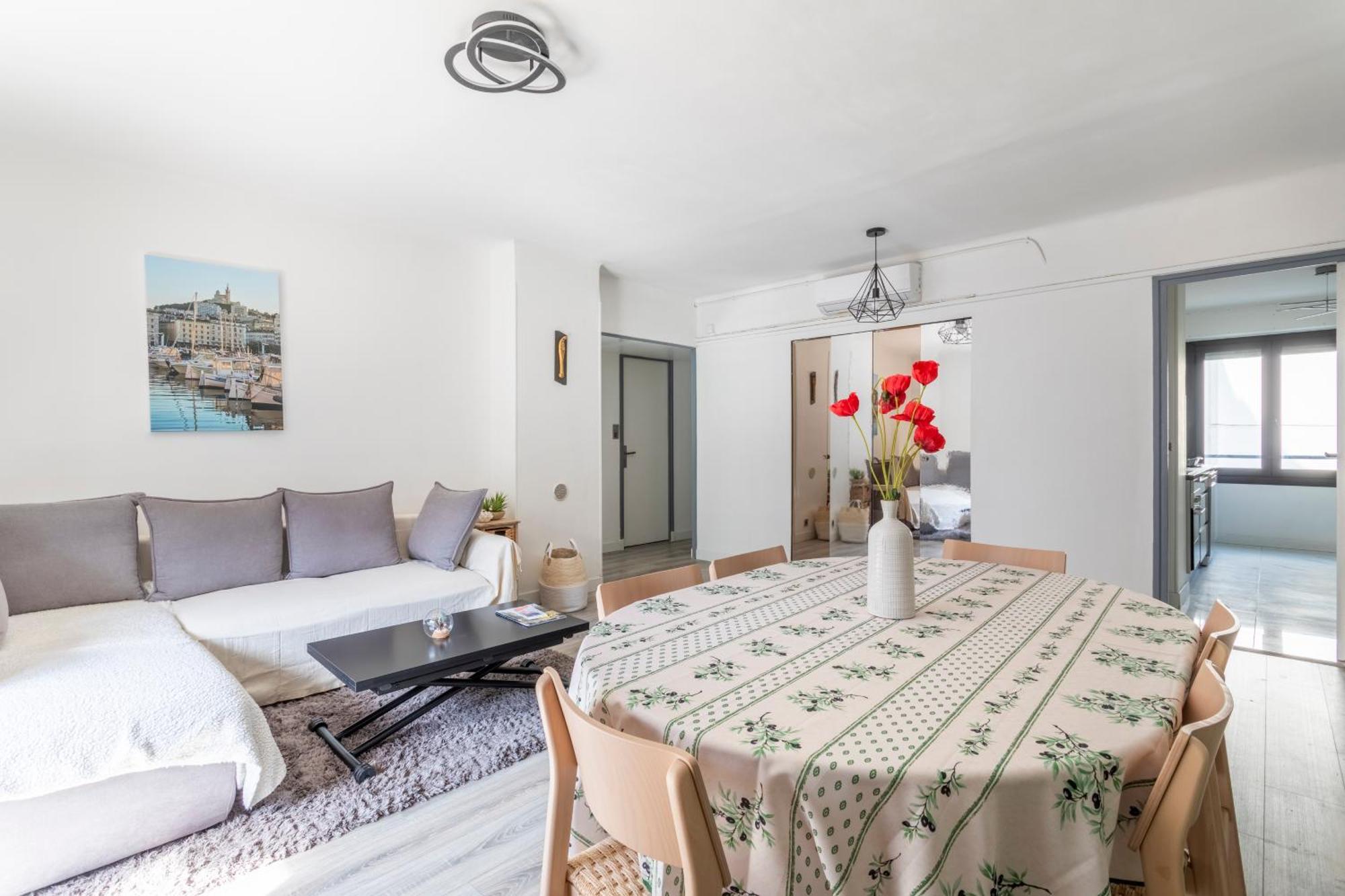 Apartment 6raou T4 Proche Castellane - Centre Marseille