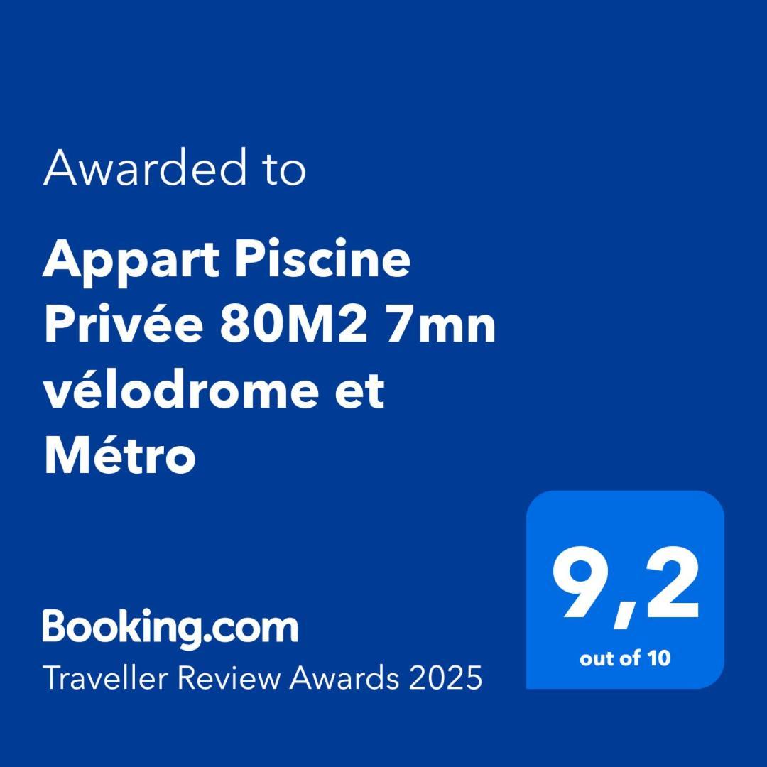Piscine Privee 80m2 7mn Velodrome Et Metro Marseilles