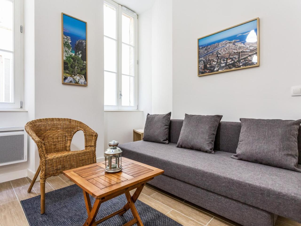 L'escapade Marseillaise T2 Moderne Avec Cuisine Equipee Et A 5 Min Du Vieux-port * Marsella