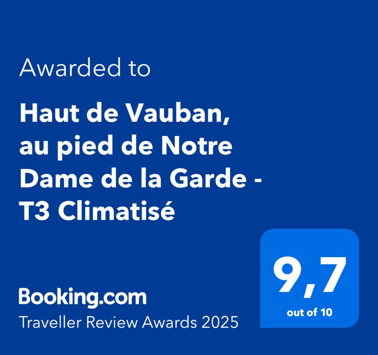 De Vauban, Au Pied De Notre Dame De La Garde - T3 Climatise * Marseille