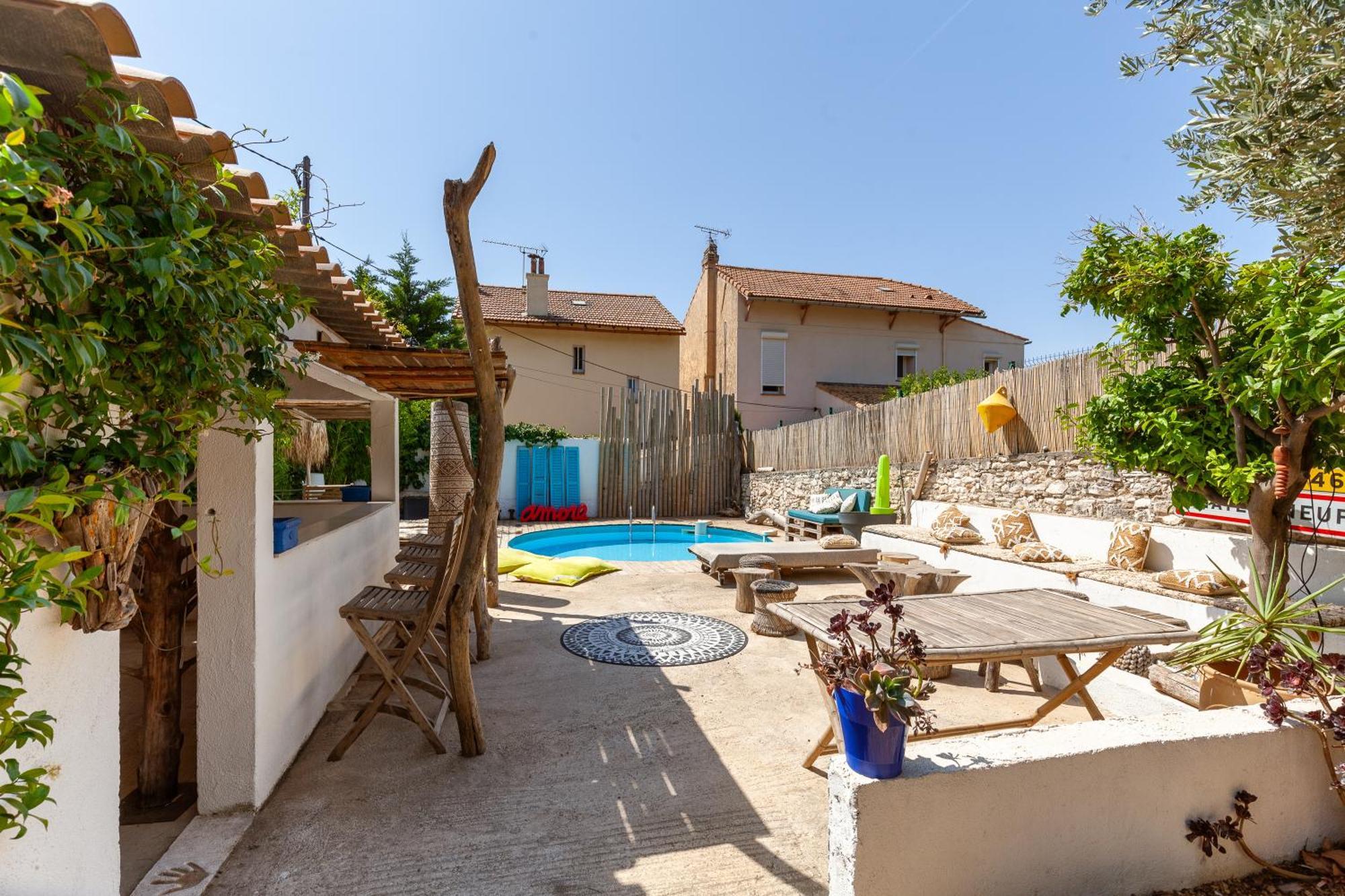 Casa Moz Maison Piscine Petanque Holiday home Marseille
