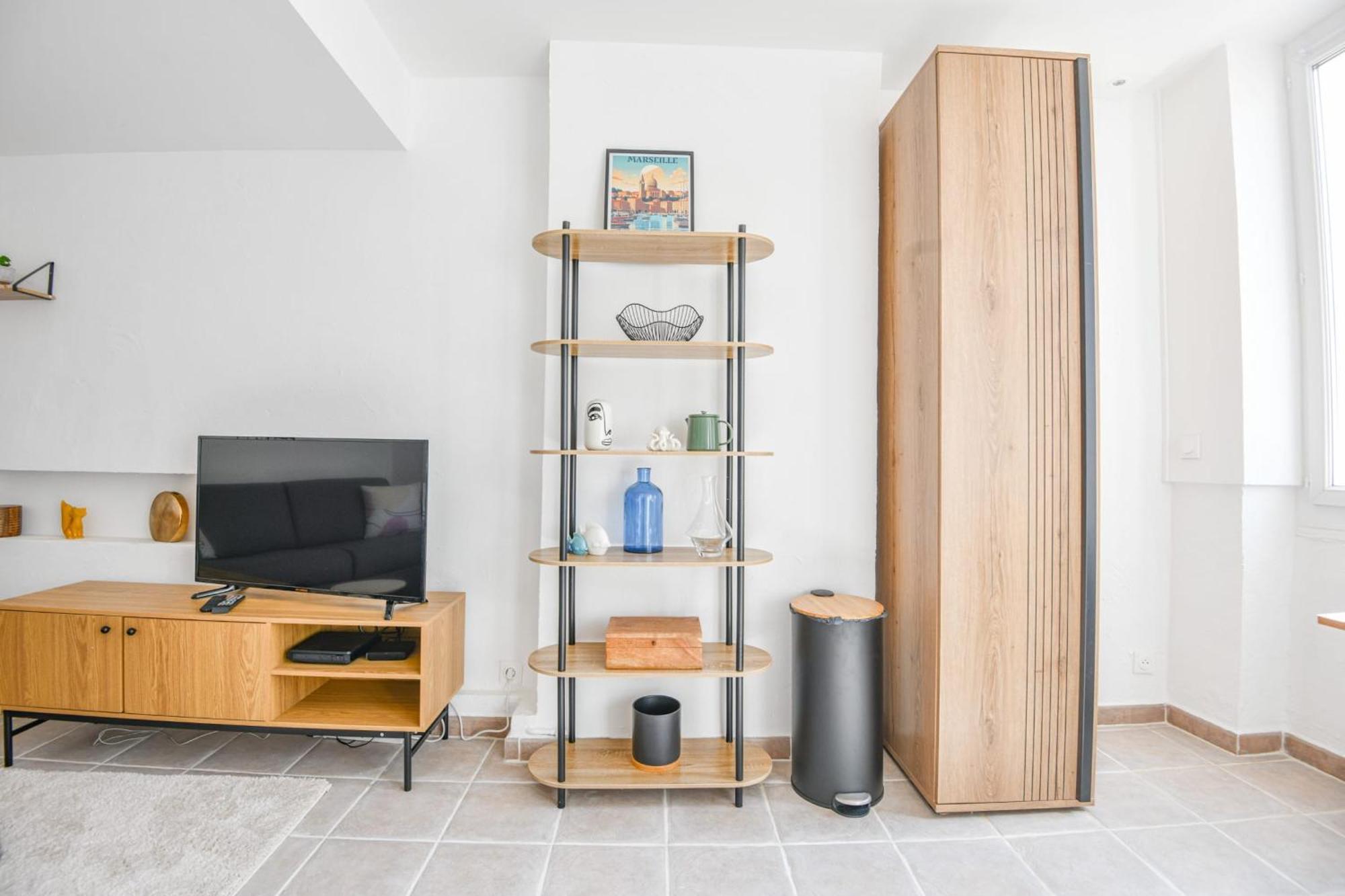 Appartement Le Saens - 1 Ch Proche Vieux-port Marseilles